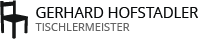Tischlermeister – Gerhard Hofstadler Logo